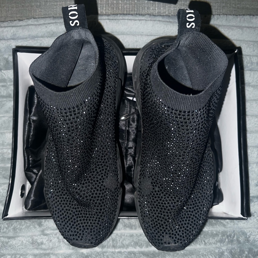 SO REAL Crystal slip on Sneakers